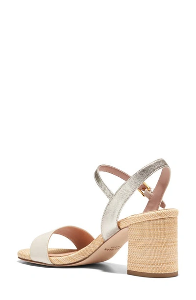 Cole Haan Josie Block Heel Sandal In Brush Leather