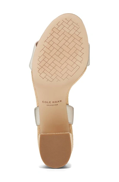 Cole Haan Josie Block Heel Sandal In Brush Leather