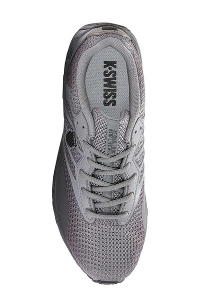 Shop K-swiss Tubes Sport Sneaker In Neutral Gray/ Black