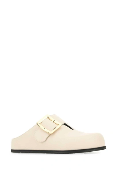 Shop Bally Slippers In White