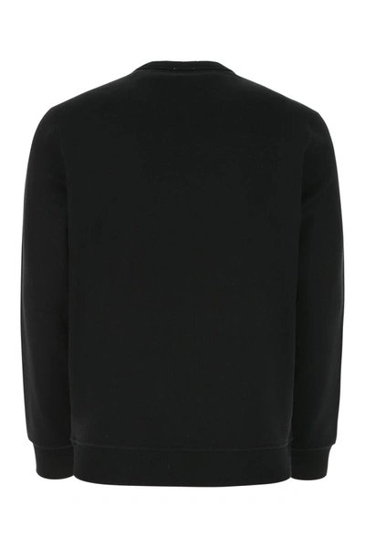 Burberry Burlow Logo Cotton Jersey Sweatshirt In Black