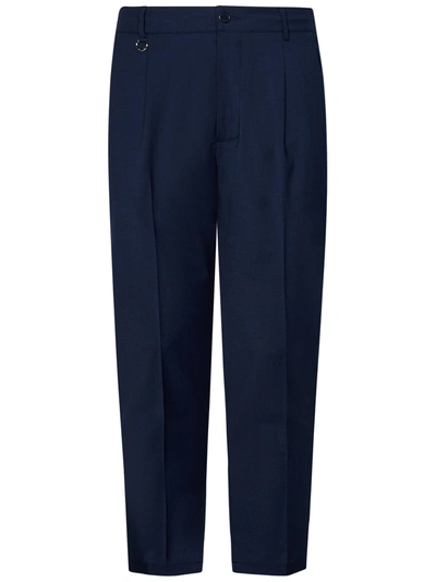 Shop Golden Craft Max Trousers In Blu