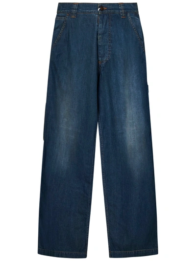 Shop Maison Margiela Jeans In Blu