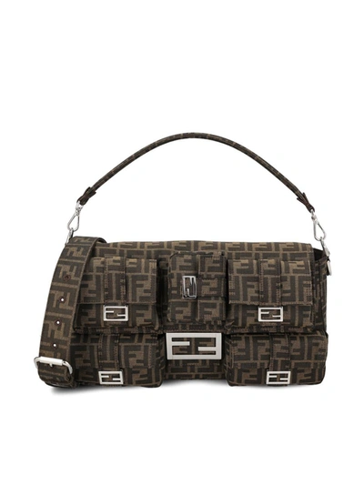 Shop Fendi Handbags In Tbmr+pallad.