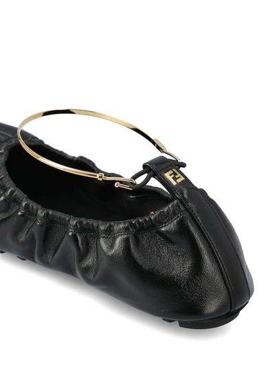Shop Fendi Low Shoes In Black
