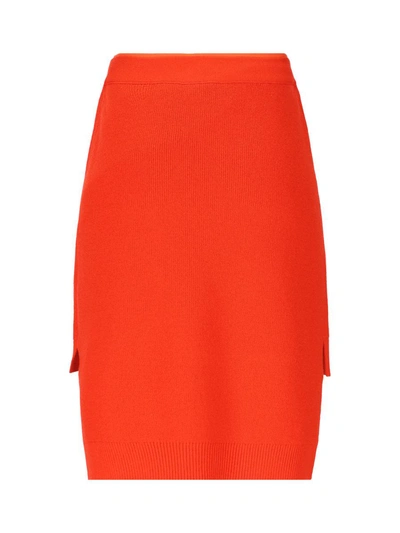 Shop Fendi Skirts In Orange