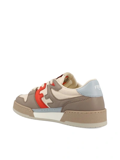 Shop Fendi Sneakers In Tau+heav+trop+gre+tr