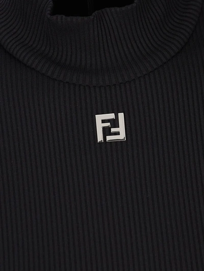 Shop Fendi T-shirts And Polos In Black