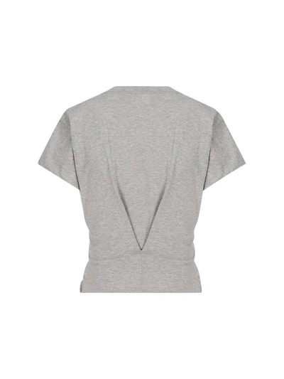 Shop Isabel Marant Étoile Isabel Marant Etoile T-shirts And Polos In Gray
