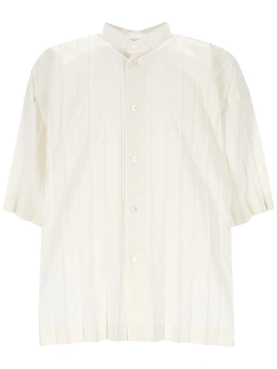 Shop Issey Miyake Shirts In White