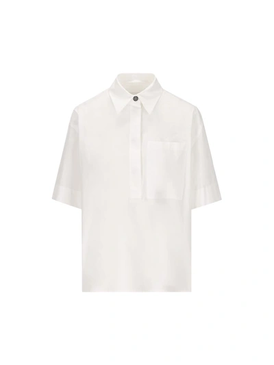 Shop Jil Sander Shirts In Optic White