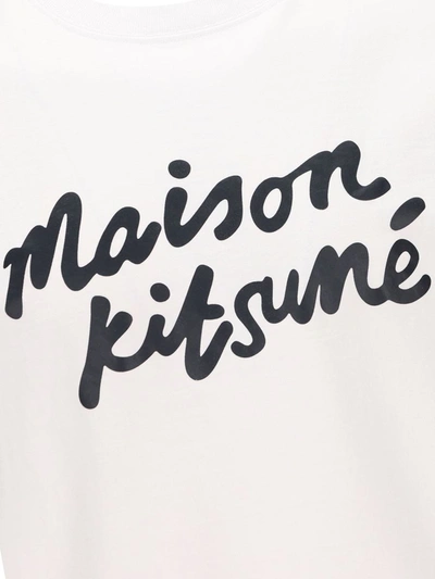 Shop Maison Kitsuné Maison Kitsune' T-shirts And Polos In White