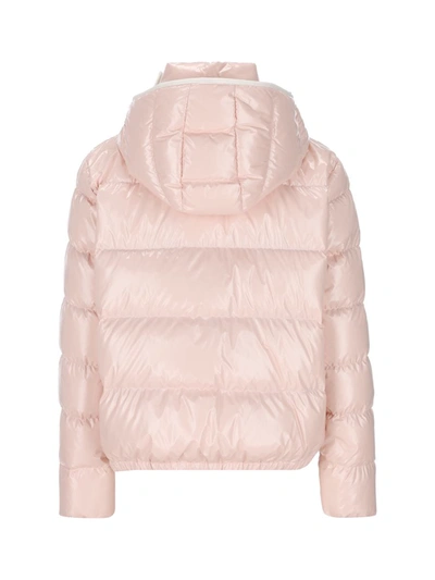 Shop Moncler Jackets In Pastel Pink