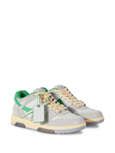 Shop Off-white Off White Sneakers In Grey