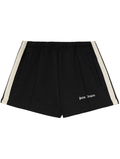 Shop Palm Angels Shorts In Black Off