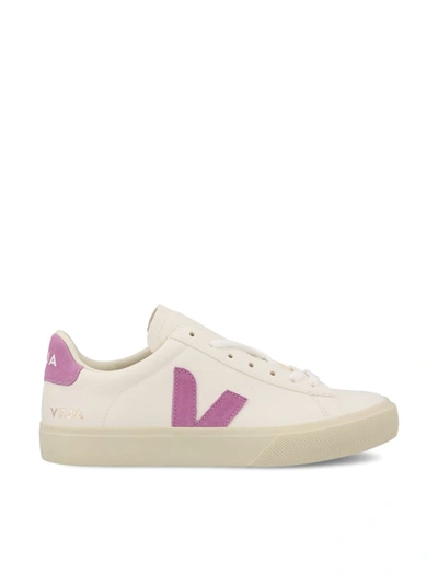 Shop Veja Sneakers In White/gelse
