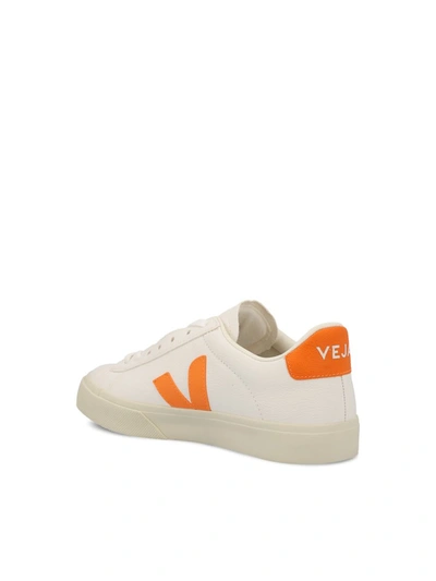 Shop Veja Sneakers In White/fury