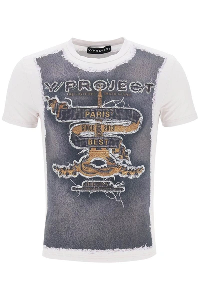 Shop Y/project Y Project Trompe L'oeil T-shirt In Multicolor