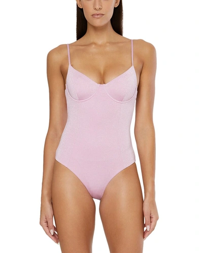 Shop Onia Chelsea One-piece In Pink
