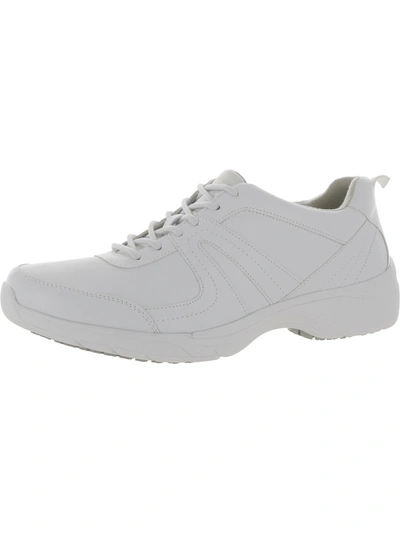 Shop Easy Works By Easy Street Paprika Womens Slip Resistant Sneakers Athletic Shoes In White