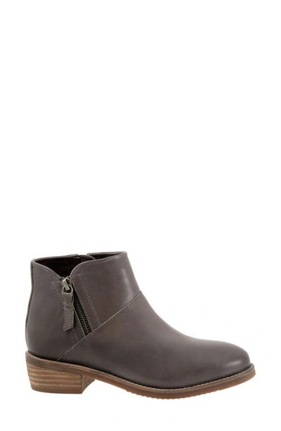 Softwalk Roselle Ankle Boot In Dark Grey