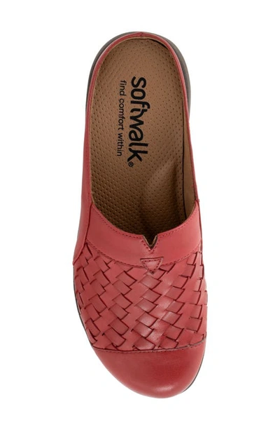 Softwalk San Marcos Ii Clog In Red