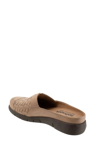 Softwalk San Marcos Ii Woven Clog In Cement