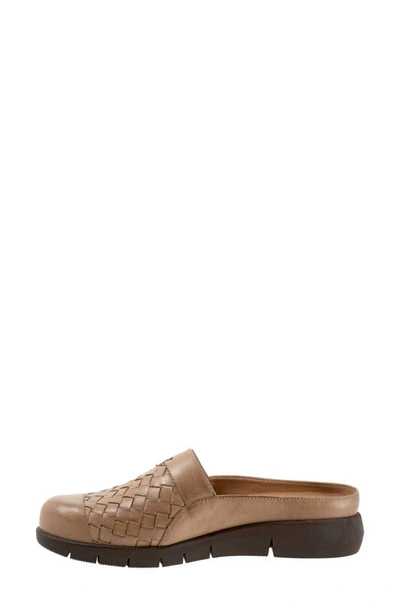 Softwalk San Marcos Ii Woven Clog In Cement