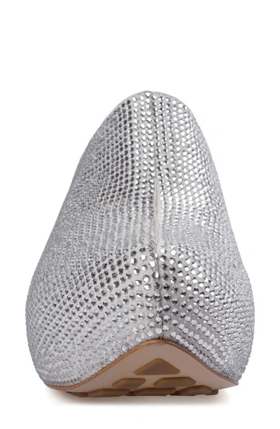 Shop Zigi Ziska Embellished Clog In Silver