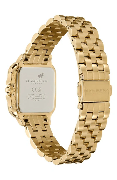 Shop Olivia Burton Grosvenor Bracelet Watch, 28mm In Gold