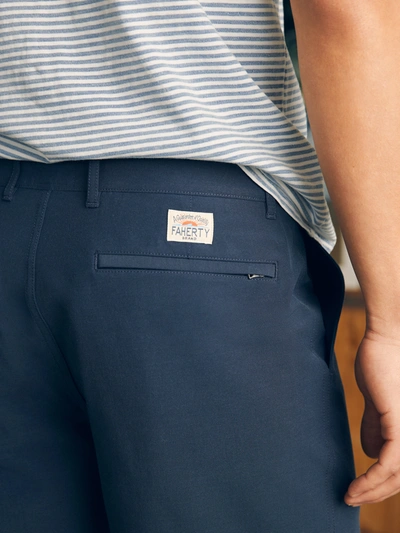 Faherty Belt Loop All Day Shorts (5") In Dark Blue Nights