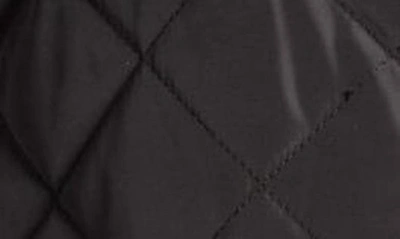 Shop Lauren Ralph Lauren Quilted Coat In Black