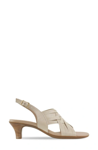 Munro Marianna Slingback Sandal In Beige