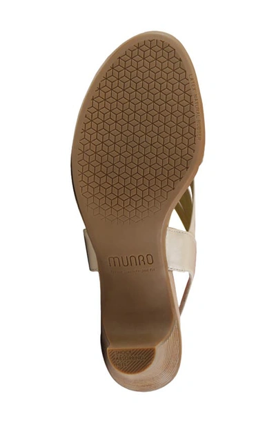 Shop Munro Marianna Slingback Sandal In Beige