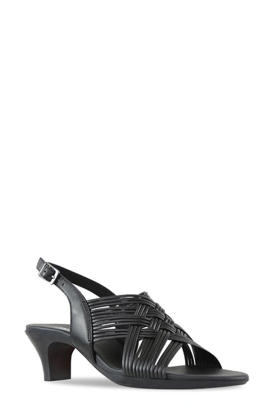 Shop Munro Marianna Slingback Sandal In Black