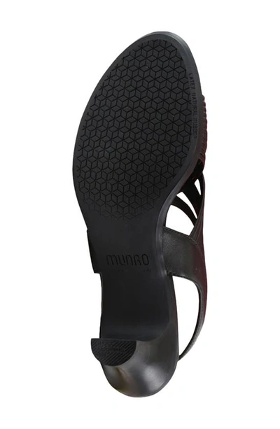 Munro Marianna Slingback Sandal In Black