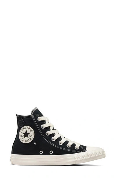 Shop Converse Chuck Taylor® All Star® Sneaker In Black/ Egret/ Purple