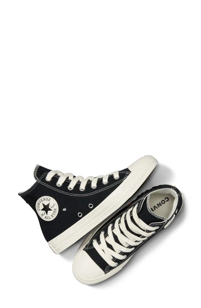 Shop Converse Chuck Taylor® All Star® Sneaker In Black/ Egret/ Purple