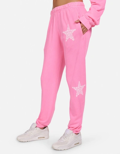 Lauren Moshi Chantria Diamond Star In Neon Pink