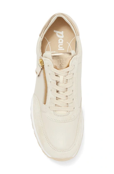 Paul Green Take Sneaker In Biscuit Combo