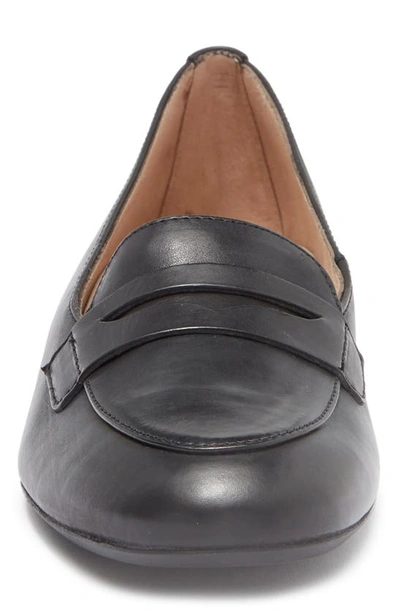 Shop Paul Green Taffy Penny Loafer In Black Leather