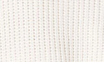 Edikted Denny Oversize V-neck Sweater In White