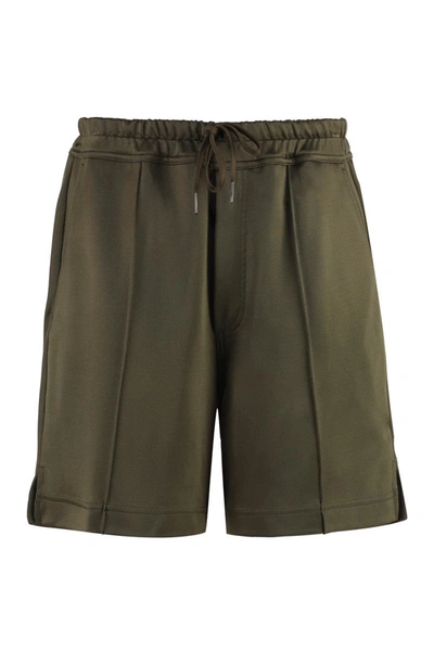 Shop Tom Ford Viscose Bermuda-shorts In Green