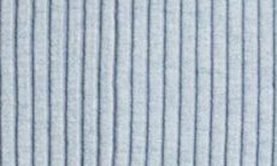 Lunya Rib Cozy Organic Cotton Blend Leggings In Lento Blue Marl.