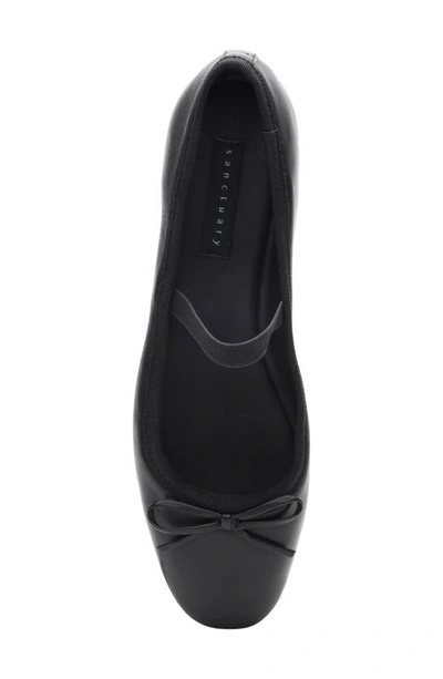 Sanctuary Facile Mary Jane Flat In Black