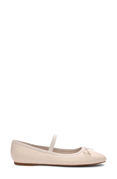 Sanctuary Facile Mary Jane Flat In Milk