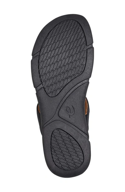 Easy Spirit Monte 3 Womens Chevron Ankle Strap In Black