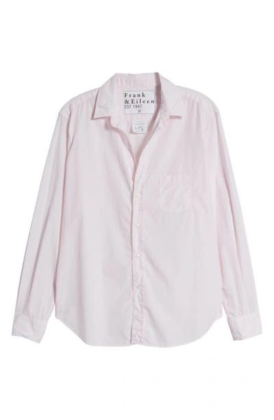Shop Frank & Eileen Eileen Relaxed Button-up Shirt In Thin Pink