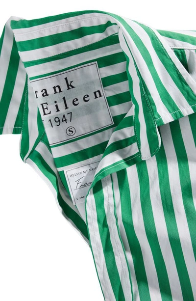Shop Frank & Eileen Frank Classic Button-up Shirt In Wide Green