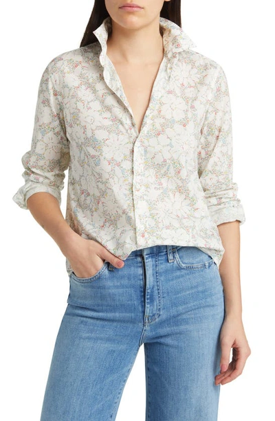 Shop Frank & Eileen Frank Classic Button-up Shirt In Tiny Floral
